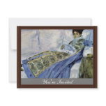 Madame Monet On The Sofa By Pierre-Auguste invitations