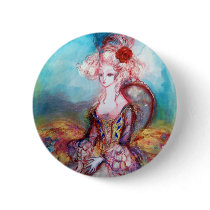 MADAME POMPADOUR PINBACK BUTTON