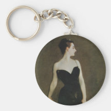 Madame X by John Singer Sargent Keychains