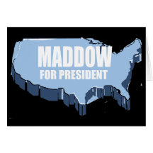 MADDOW 2012 CARD