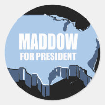 MADDOW 2012 STICKER