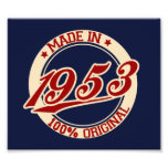 Made In 1953 Photo Art