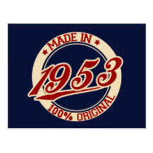 Made In 1953 Post Cards