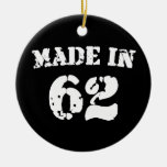 Made In 1962 Christmas Ornaments