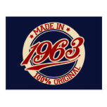 Made In 1963 Post Card