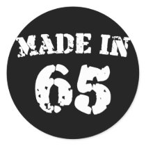 Made In 1965 Sticker