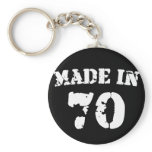 Made In 1970 keychains