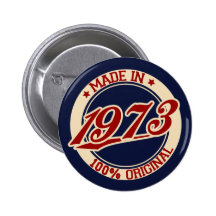 Made In 1973 Pin