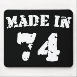 Made In 1974 mousepads
