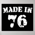 Made In 1976 posters