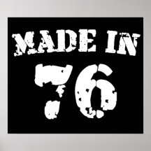 Made In 1976 Posters
