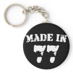 Made In 1977 keychains
