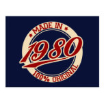 Made In 1980 Postcards