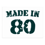 Made In 1980 Postcards