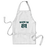Made In 1981 aprons