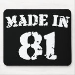 Made In 1981 mousepads