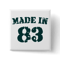 Made In 1983 Pin