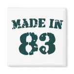 Made In 1983 magnets
