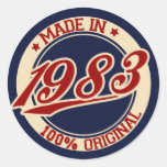 Made In 1983 Sticker