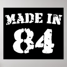 Made In 1984 Print