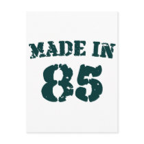 Made In 1985 Postcards