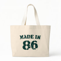 Made In 1986 Canvas Bags