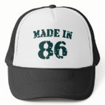 Made In 1986 hats