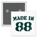 Made In 1988 Button