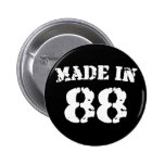Made In 1988 Pins