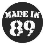 Made In 1989 stickers