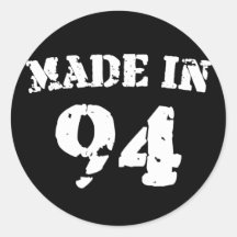 Made In 1994 Stickers