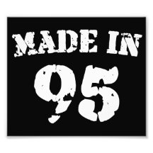Made In 1995 Photo Print