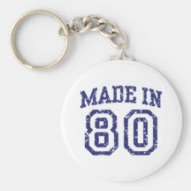 Made in 80 keychains