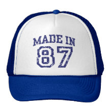 Made in 87 hat