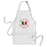 Made in American with Italian Parts aprons