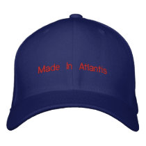 Made In Atlantis Embroidered Baseball Cap