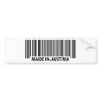 made in austria icon bumper sticker
