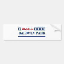 Made in Baldwin Park Bumper Sticker