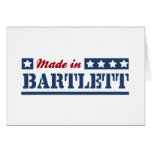 Made in Bartlett Card