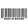 made in Bayern barcode icon Photo Card