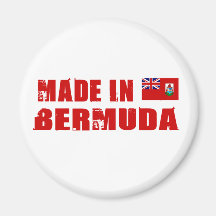 Made in Bermuda Refrigerator Magnets