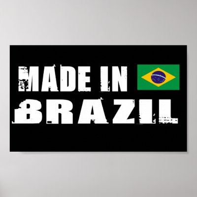 Made in Brazil Print by repofcountries