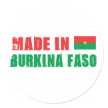 Made in Burkina Faso stickers