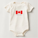 Made in Canada Baby Onsie t-shirts