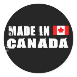 Made in Canada stickers