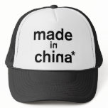MADE IN CHINA* Apparel hats
