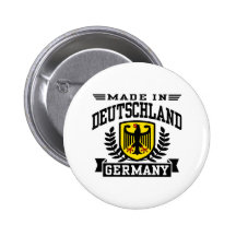 Made In Deutschland Pinback Buttons