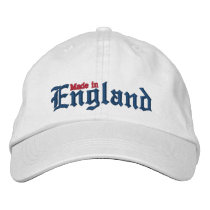 Made In England Embroidered Hats