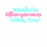 Made in Glamourous USA Fitted Pink/Blue T-Shirt