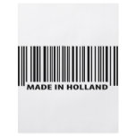 made in holland barcode icon flyers
